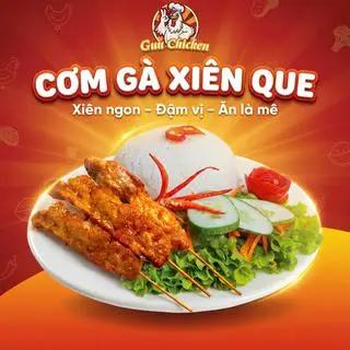 Hình ảnh Cơm gà xiên que