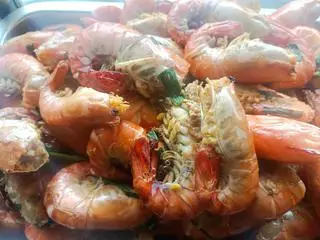 Hình ảnh tôm càng rim