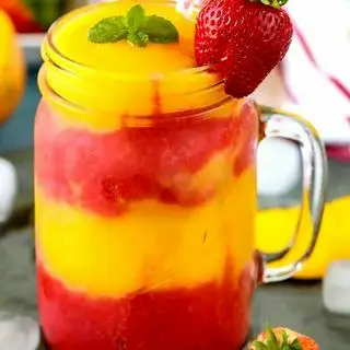 Hình ảnh Sinh Tố Xoài Dâu