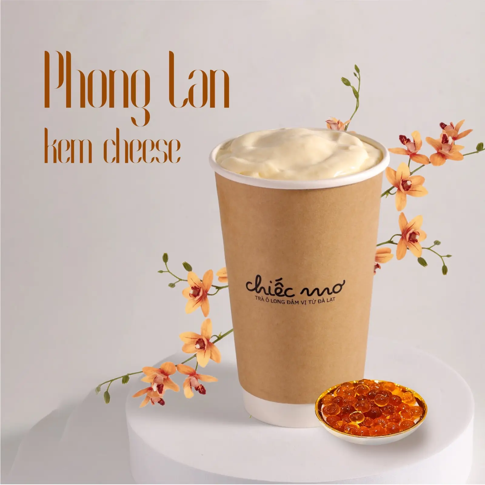 Hình ảnh Phong Lan Kem Cheese