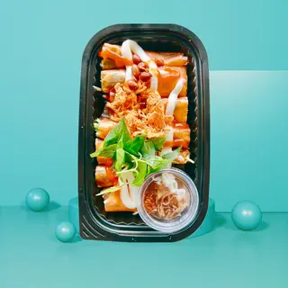 Hình ảnh BÁNH TRÁNG CUỐN KHÔ GÀ
