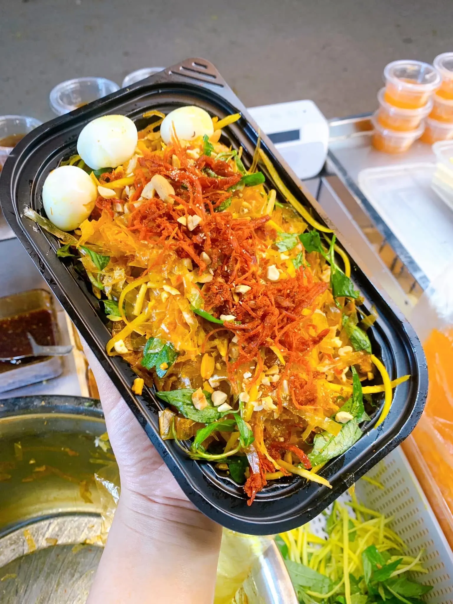 Hình ảnh Bánh Tráng Trộn