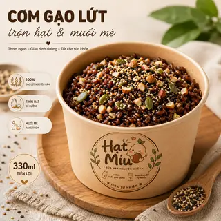 Hình ảnh Cơm Gạo Lứt Muối Mè