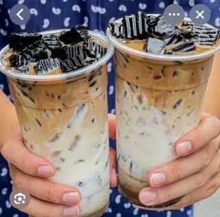 Hình ảnh Cà phê sữa tươi thạch sương sáo