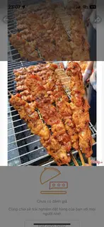Hình ảnh Xiên thịt nướng thơm ngất ngây