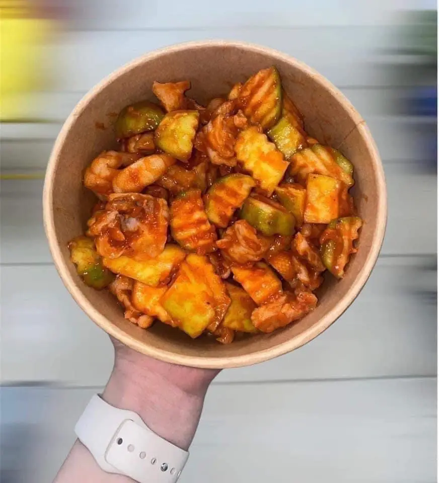 Hình ảnh Chân gà sốt thái