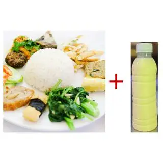 Hình ảnh COMBO 18 CƠM THẬP CẨM ( LỚN ) + SỮA BẮP