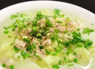 Hình ảnh Canh cải thảo nấu thịt 