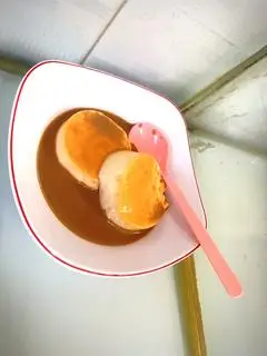 Hình ảnh Bánh Flan truyền thống 2cái+sữa tươi cafe 