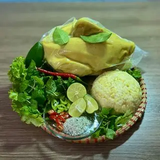 Hình ảnh Gà ủ muối nguyên con