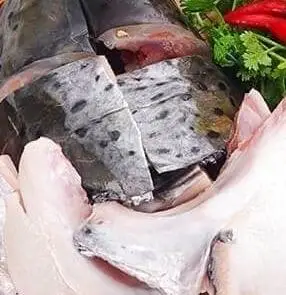 Hình ảnh topping cá hồi