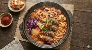 Hình ảnh Mì Cay Bò Mỹ Cuộn