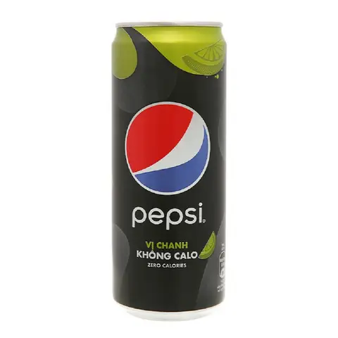 Hình ảnh Pepsi không calo vị chanh