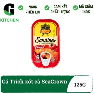 Hình ảnh Cá Trích xốt cà SeaCrown 125g
