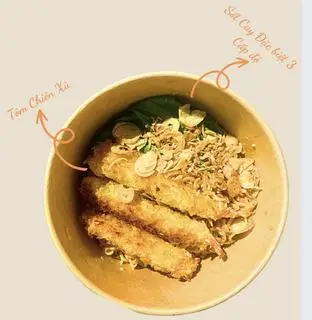 Hình ảnh Mì Trộn Tôm Chiên Xù ( Sốt Cay)