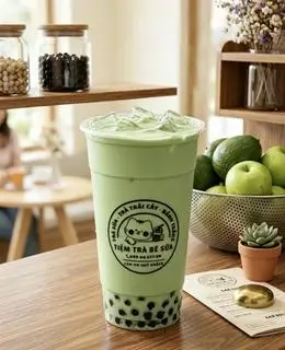 Hình ảnh Trà sữa Thái xanh
