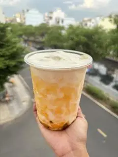 Hình ảnh Sữa Chua Đào Lắc Kem Cheese - 1 lít 