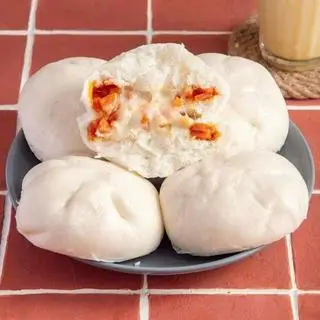 Hình ảnh bánh bao xúc  xích phô mai thọ phát