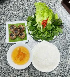 Hình ảnh Bún Chả Viên Mỡ Chài