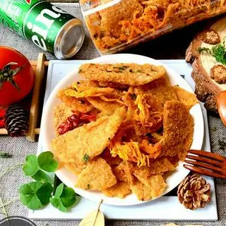Hình ảnh CƠM CHÁY KHÔ GÀ