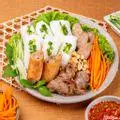 Hình ảnh Bánh Hỏi Thịt Nướng Đặc Biệt - Nem Nướng - Chả Giò