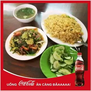 Hình ảnh Cơm rang dưa bò + 1 coca chai
