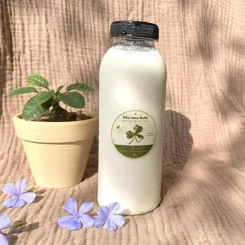 Hình ảnh Sữa chua Kefir không đường 330ML - vị chua nhiều