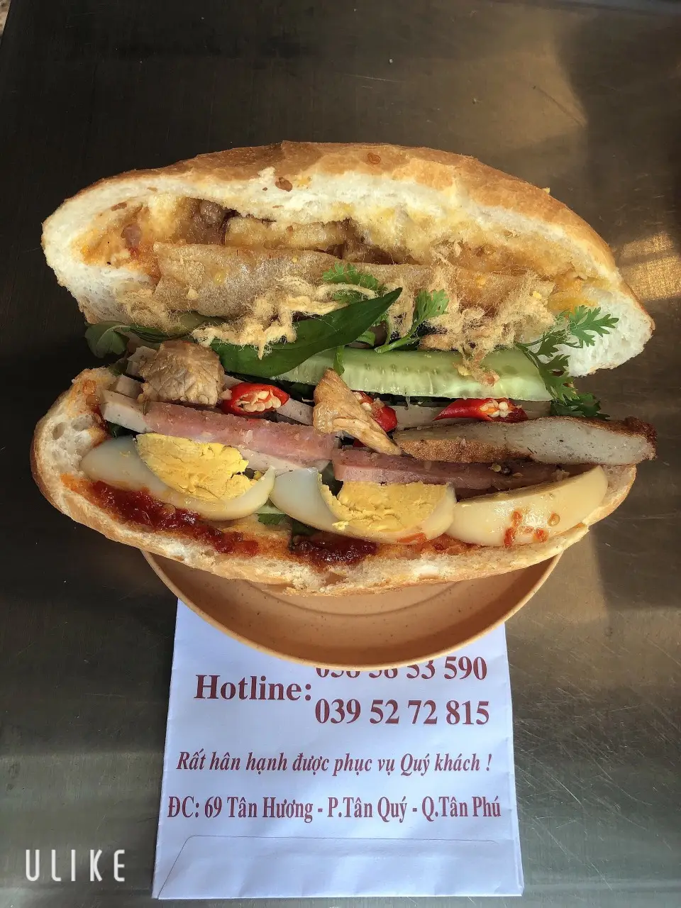 Hình ảnh BÁNH MÌ đặc biệt  (Thập cẩm)