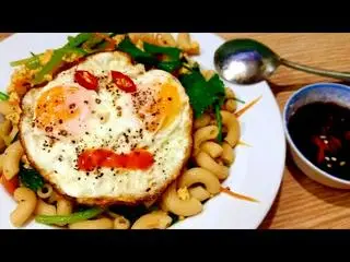 Hình ảnh Nui Xào 2 Trứng 