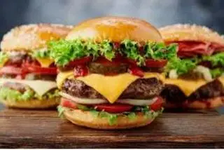 Hình ảnh Hamburger bò - cheese