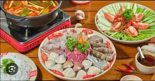 Hình ảnh Lẩu hải sản chua cay vị thái