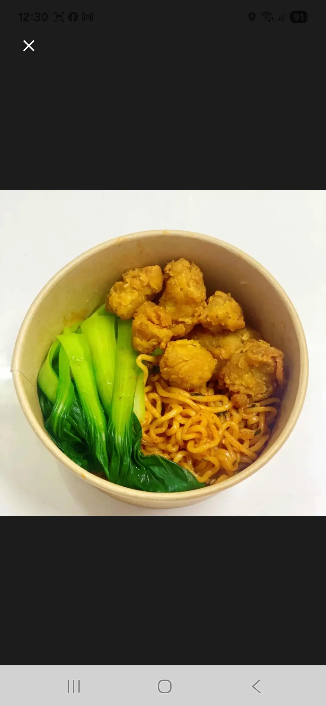 Hình ảnh Mì trôn gà viên