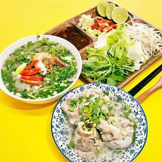Hình ảnh Mì tươi nước xương