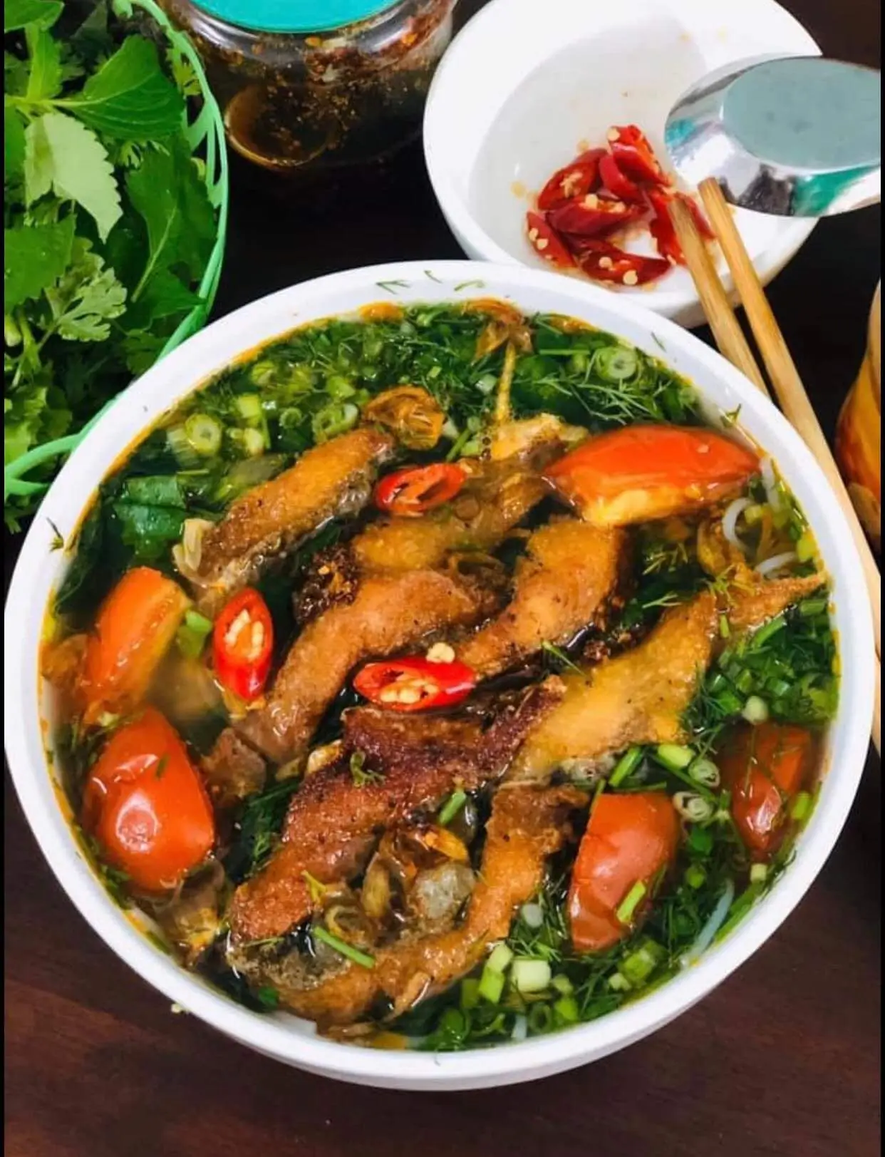 Hình ảnh bún cá 