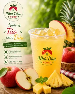 Hình ảnh Nước ép mix vị (Táo+Dứa)