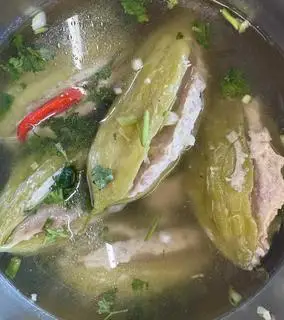 Hình ảnh Canh khổ qua(1 trái)