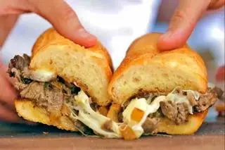 Hình ảnh Bánh mì bò phô mai