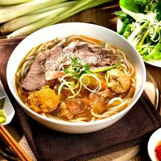 Hình ảnh Combo 2: 2 Bún bò Huế vừa - bánh quẩy 4 cái