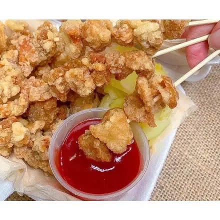 Hình ảnh Da Gà Chiên Giòn -100gram Không Chiên Mắm