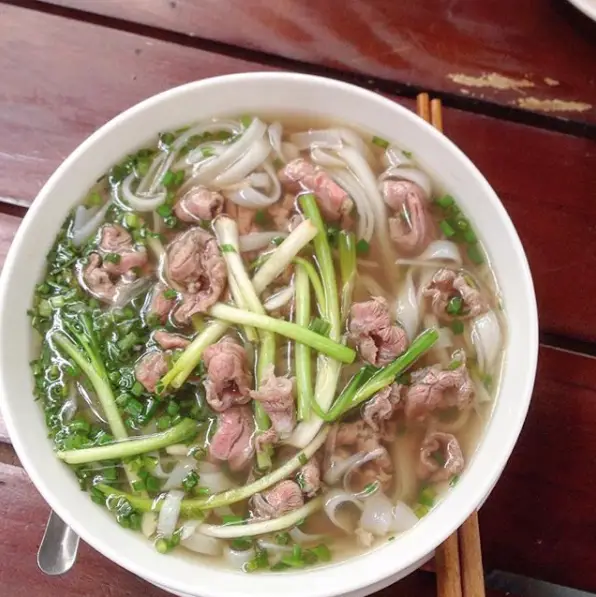 Hình ảnh phở nước bắp gân