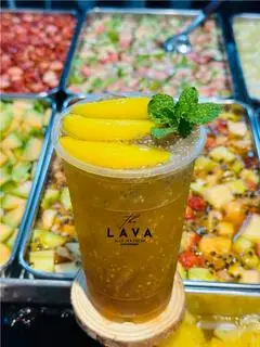 Hình ảnh Trà đào hạt chia