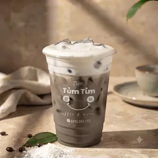 Hình ảnh Hojicha kem muối