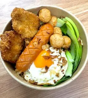 Hình ảnh Combo mì trộn thập cẩm - nước