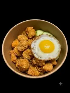 Hình ảnh Mì Indomie Trứng Ốp Gà Viên ( 2 Mì )