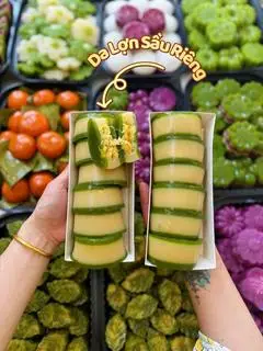 Hình ảnh bánh da lợn sầu riêng 1 cái