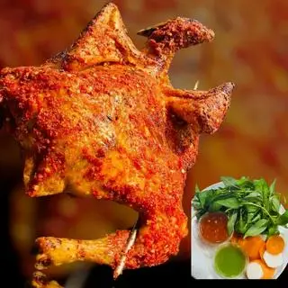 Hình ảnh Gà ta lai nướng muối ớt- 4 bánh bao