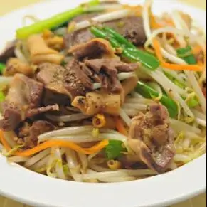 Hình ảnh Lòng mề xào giá