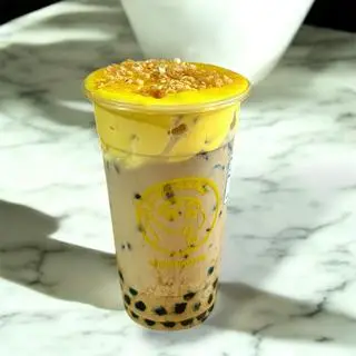 Hình ảnh Trà sữa lài - kem trứng nướng