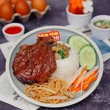Hình ảnh Cơm sườn bì