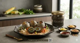 Hình ảnh Hột Vịt Bắp Thảo 